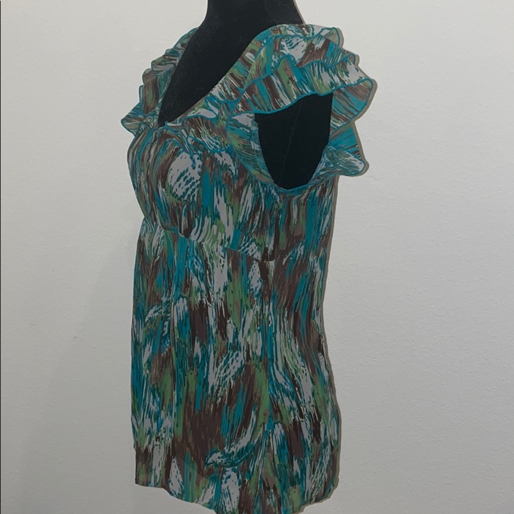 a.n.a. Multi-Color Blouse - Picture 3 of 5